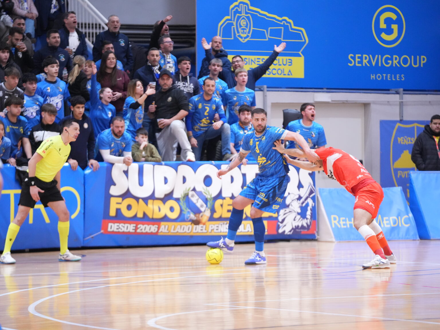 Derrota del Servigroup Peñíscola en casa ante Jimbee Cartagena (2-4)