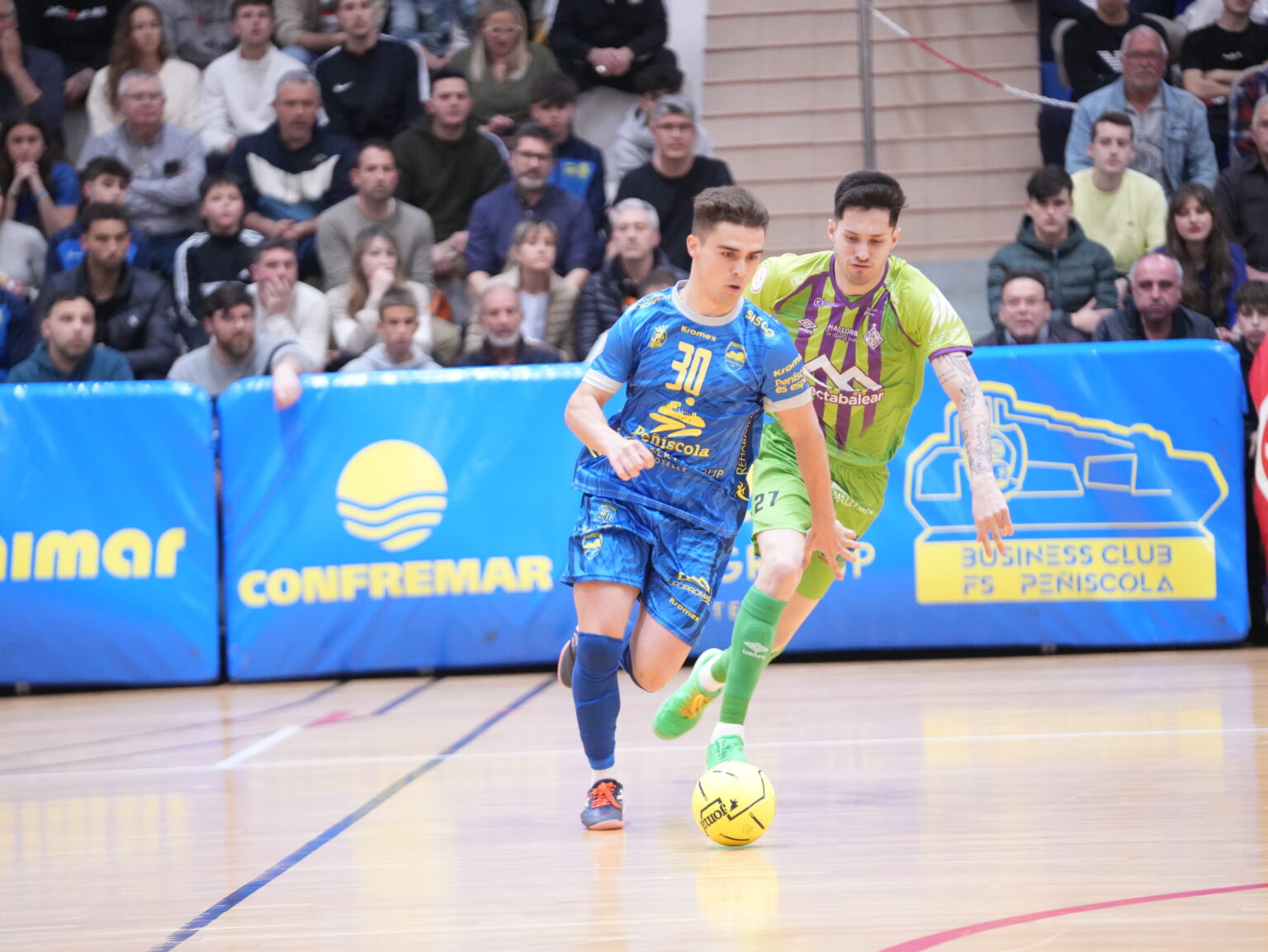 El Servigroup Peñíscola FS empata contra el Palma y ya es equipo de Playoff (3-3)