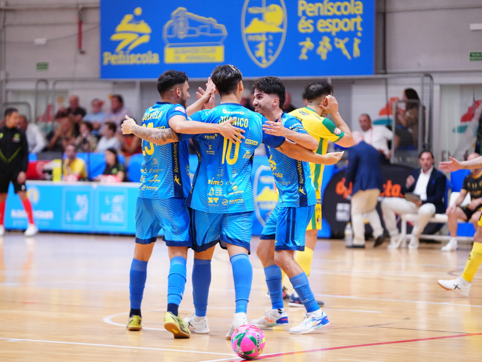 El Servigroup Peñíscola FS supera al Jaén y logra su primera victoria (3-2)